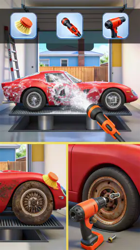 Car Wash ASMR Repair Game screenshot