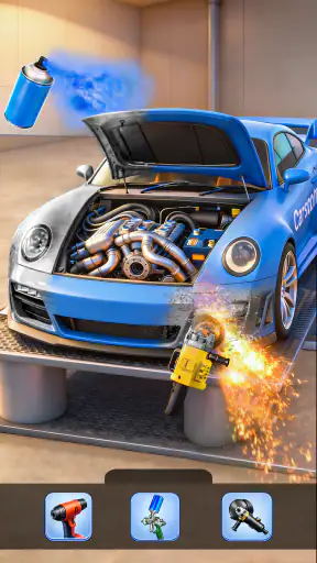 Car Wash ASMR Repair Game screenshot