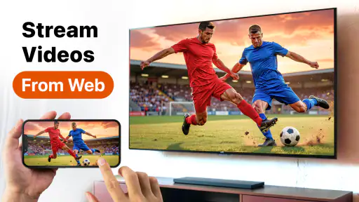 Cast to Chromecast, Roku, & TV screenshot