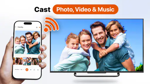 Cast to Chromecast, Roku, & TV screenshot