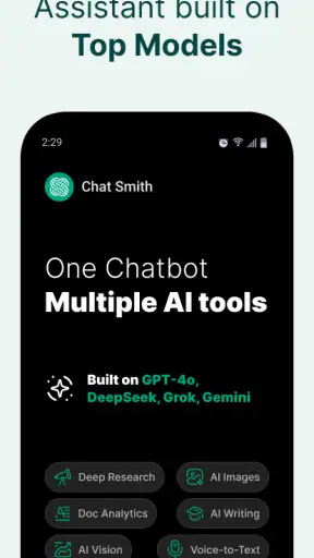 Chat Smith: AI Chatbot & Agent screenshot