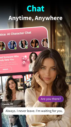 Chatica: AI Character Chat screenshot