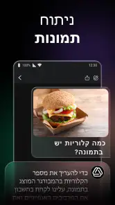 ChatOn - בינה מלאכותית בעברית screenshot