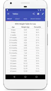 Child Growth Tracker screenshot