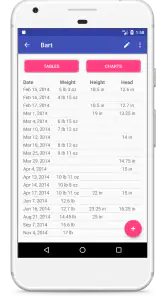 Child Growth Tracker screenshot