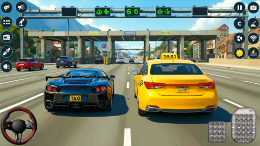 City Taxi Driving Car Games 3D screenshot