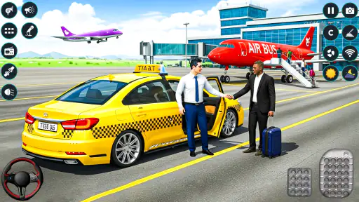 City Taxi Driving Car Games 3D screenshot