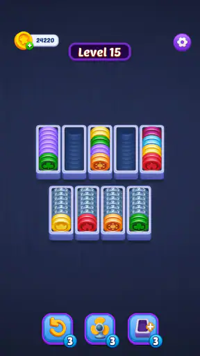 Coin Stack: Sort Puzzle screenshot