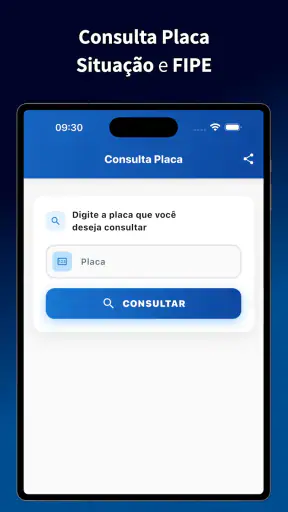 Consulta Placa Fipe e Multas screenshot