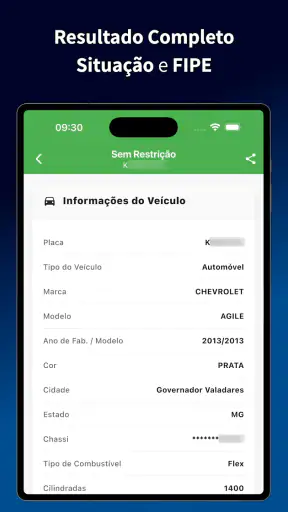 Consulta Placa Fipe e Multas screenshot