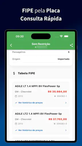 Consulta Placa Fipe e Multas screenshot