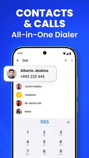 Contacts: Phone Calls & Dialer screenshot