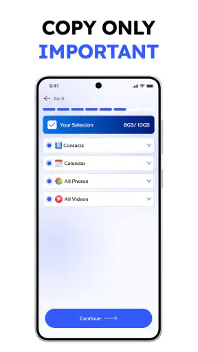 Copy My Data: Transfer Content screenshot
