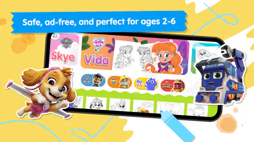 Crayon Club: Color PAW Patrol screenshot