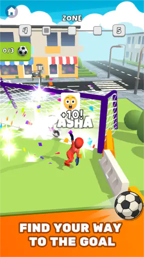 Crazy Kick! Fun Football game screenshot