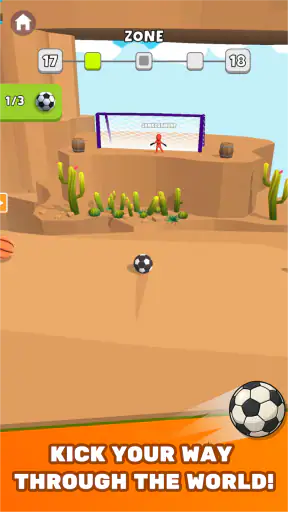 Crazy Kick! Fun Football game screenshot
