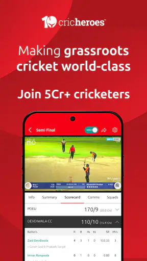 CricHeroes-Cricket Scoring App screenshot