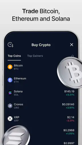 Crypto.com: Onchain Wallet screenshot
