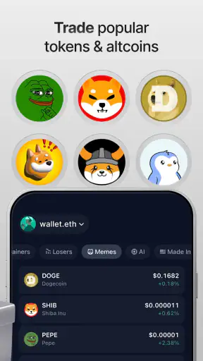 Crypto.com: Onchain Wallet screenshot
