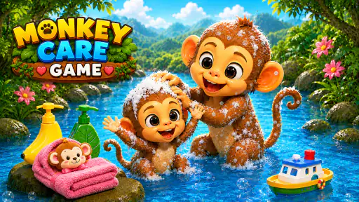 Cute Monkey Daycare Adventure screenshot