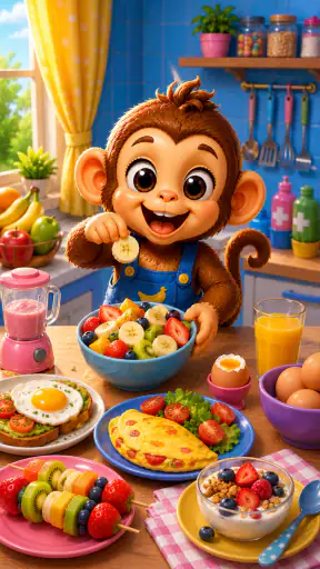 Cute Monkey Daycare Adventure screenshot