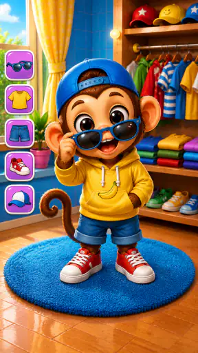 Cute Monkey Daycare Adventure screenshot