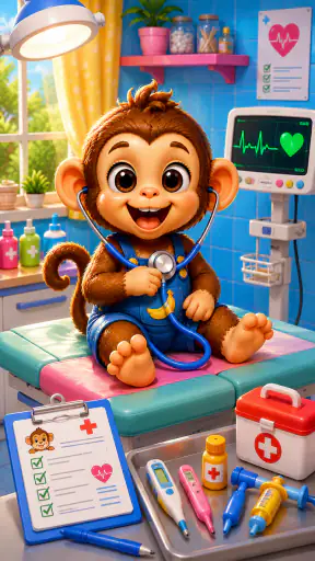 Cute Monkey Daycare Adventure screenshot