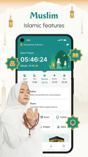 Daily Muslim - Quran Prayer screenshot