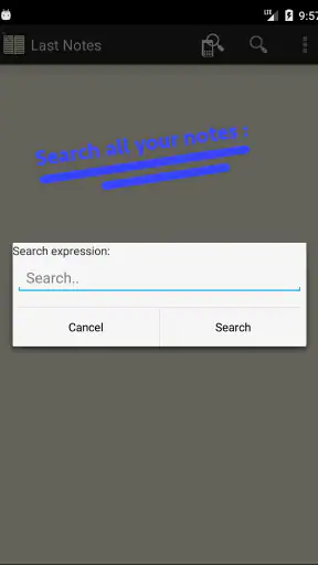 Daily Note screenshot