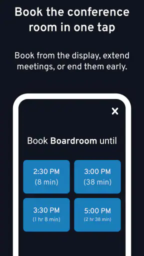 Dash - Meeting Room Display screenshot