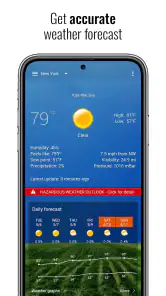 Digital Clock & World Weather screenshot