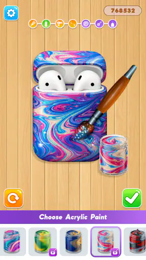 DIY Phone Case Maker ASMR Game screenshot