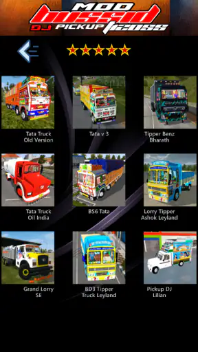 DJ Pickup Mod Bus Simulator screenshot