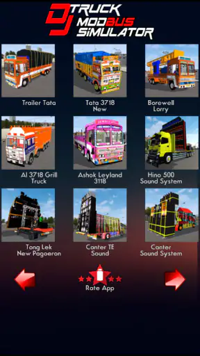 DJ Truck Mod Bus Simulator screenshot