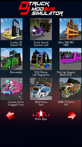 DJ Truck Mod Bus Simulator screenshot