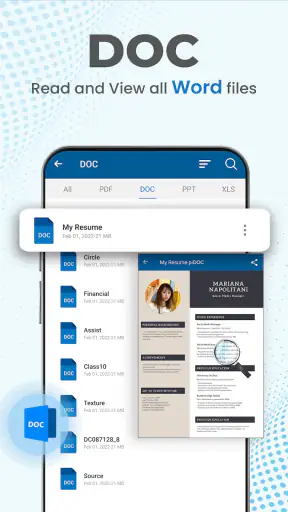 Document Reader PDF Reader screenshot