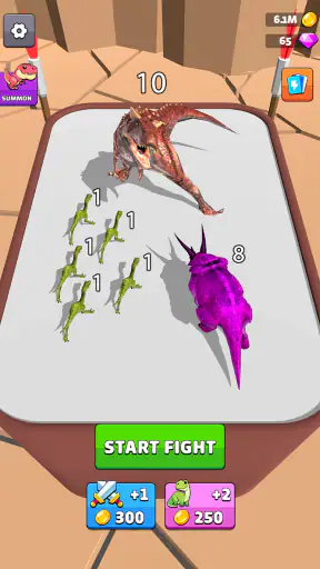 Dragons Merge: Battle games screenshot