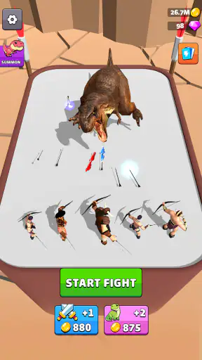 Dragons Merge: Battle games screenshot