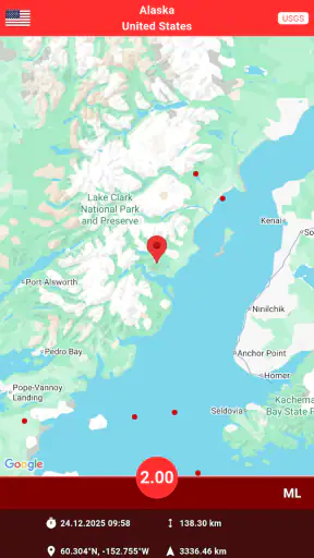 Earthquake Hub & Alerts screenshot