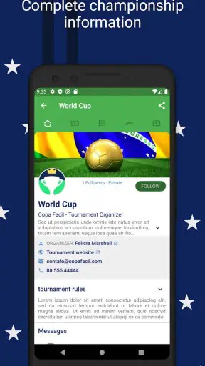 Easy Tournament: Organize Now! screenshot