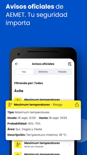 Eltiempo.es: El Tiempo 14 días screenshot