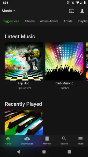 Emby for Android screenshot