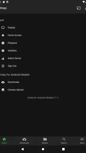 Emby for Android screenshot