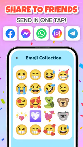 Emoji Kitchen - DIY Emoji Mix screenshot