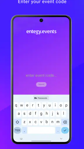 Entegy Events screenshot