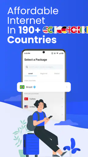 eSIM: Travel SIM & Data Plan screenshot