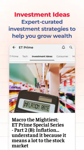ET Markets: Stock Tools & News screenshot