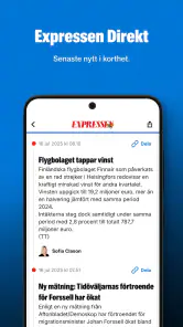Expressen Nyheter screenshot