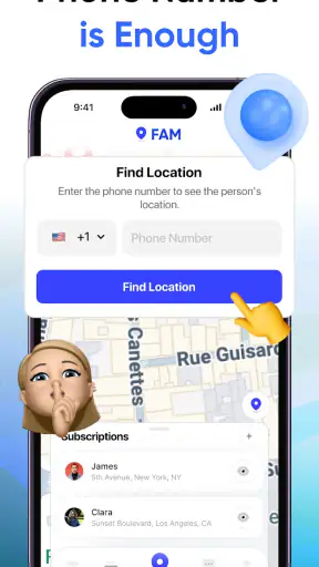 FAM: Family Location screenshot
