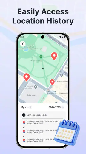 Family GPS screenshot